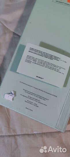 Фляжка для воды Off White новая