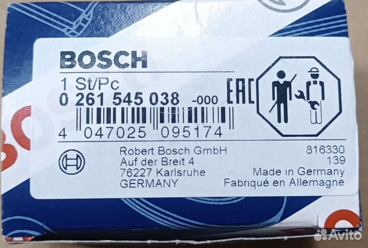 Датчик давления подачи топлива для Ford/Volvo