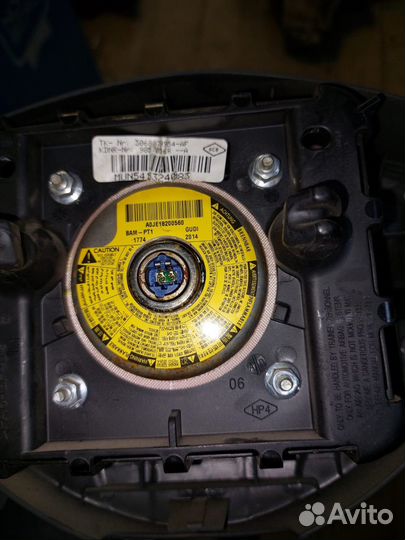 Подушка безопасности Renault Logan 1 рестайлинг