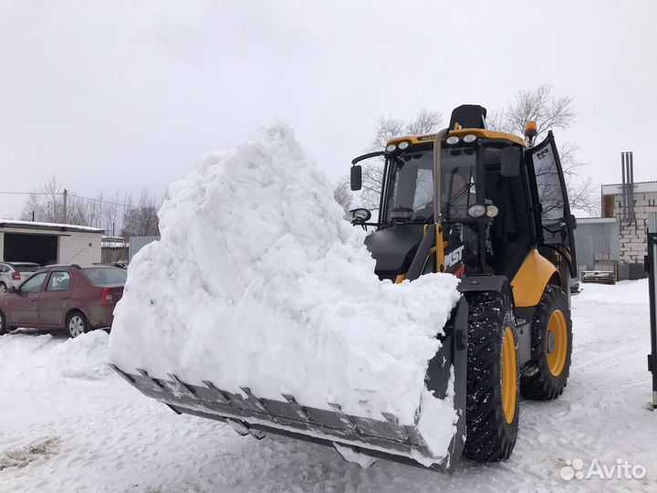 Услуги Экскаватора-погрузчика