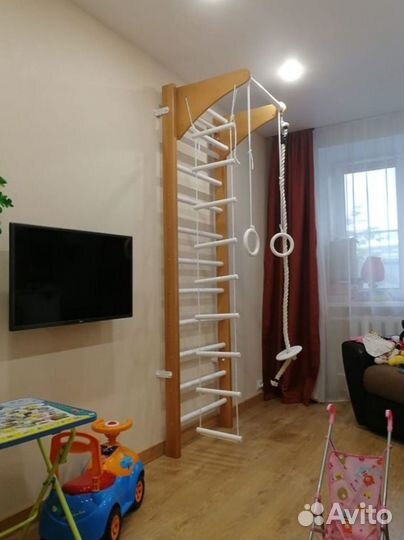 Шведская стенка для занятий спортом из дерева