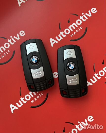Ключ BMW X1 X5 X6, 1 3 5 6 серия, с привязкой