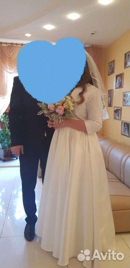 Свадебное платье 46-50