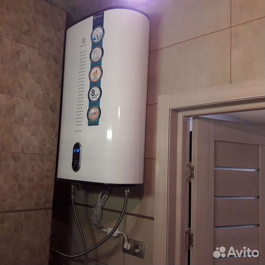 Установка бойлер водонагреватель под ключ