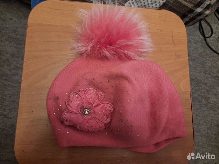 Берет и шарф для девочки