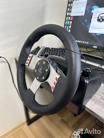 Игровой руль logitech g27