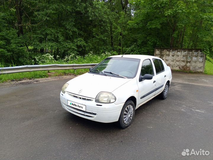 Renault Clio 1.4 МТ, 2000, 256 000 км