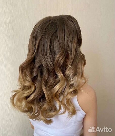 Прически, локоны, косы Парковый