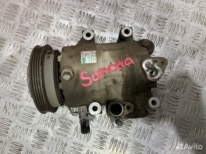 Компрессор кондиционера Hyundai Sonata EF G4GC