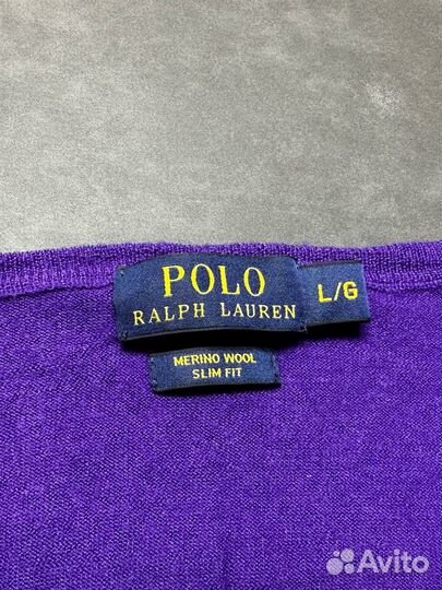 Polo Ralph Lauren M-L Оригинал Мужской Джемпер