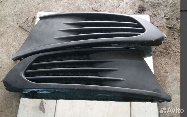 Комплект возд. дефлекторов для VW Polo седан, VAG