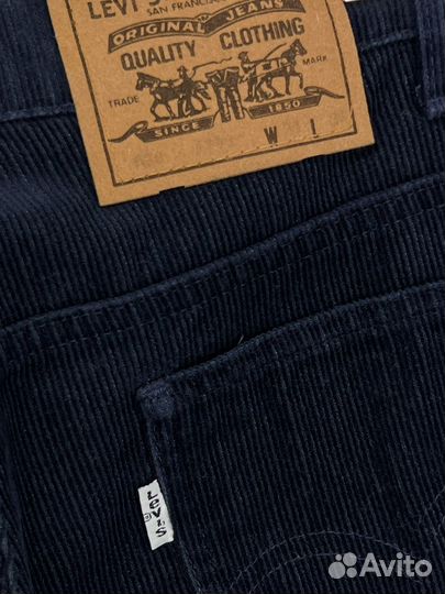 Вельветовые брюки Levi's 630 Vintage