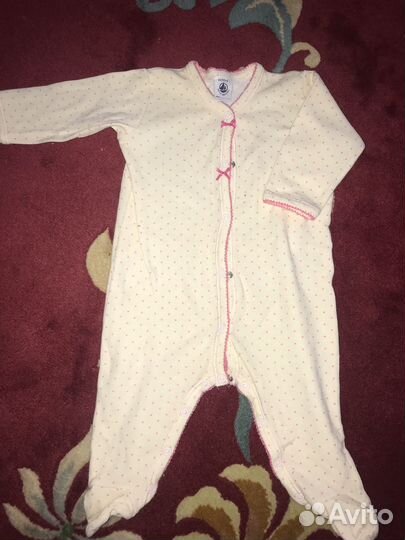 Боди petit bateau 6-9