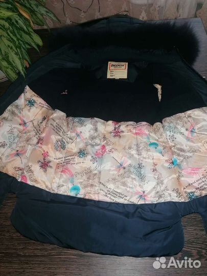 Куртка зимняя на девочку рост 98