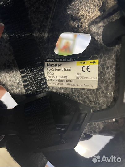 Шлем велосипедный детский