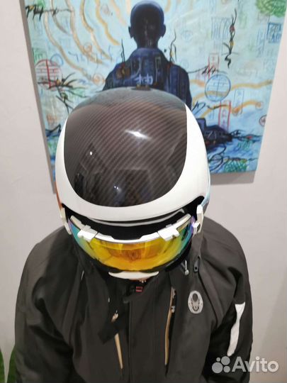 Шлем для горных лыж сноуборда Lange race FIS.Новый