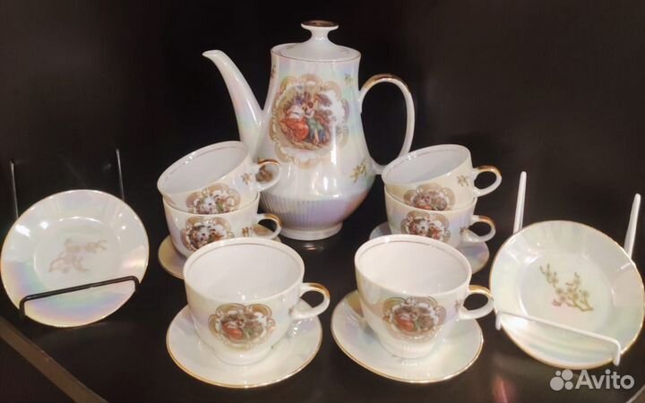 Кофейный сервиз мадонна гдр