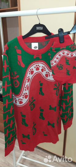 Парные свитера для маленького питомца и хозяина