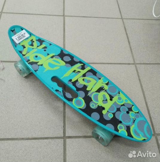 Пенниборд бирюзовый