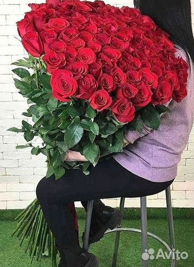 Высокие розы Букеты с доставкой