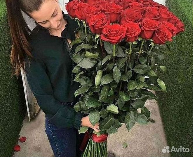 Высокие розы Гигантские розы Доставка цветов