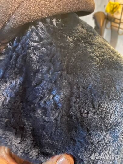 Тулуп армейский черный