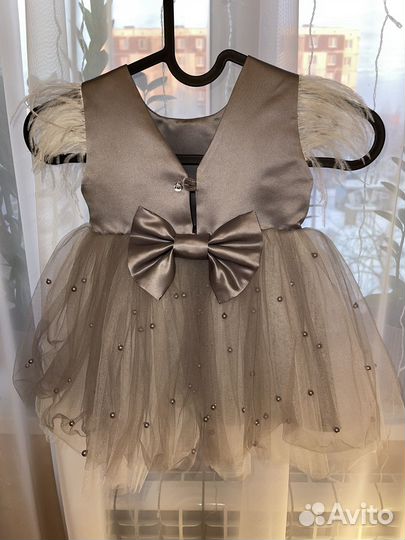 Праздничное платье для девочки 80