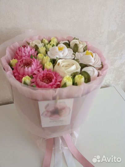 Букет из зефира