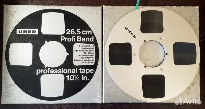 Магнитная лента 13-27 см Basf, Agfa, Braun, TDK