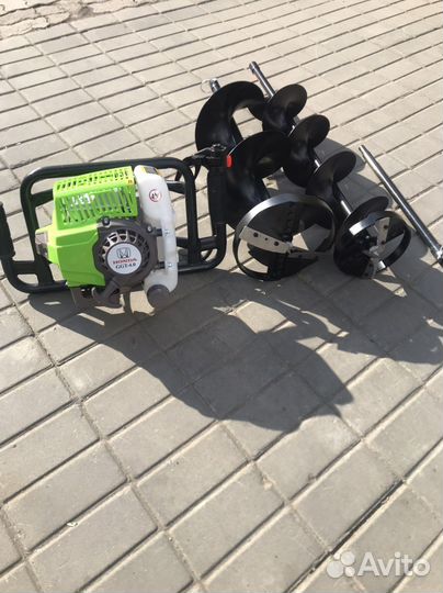 Мотобур Honda-4.0+Шнек,удлинитель