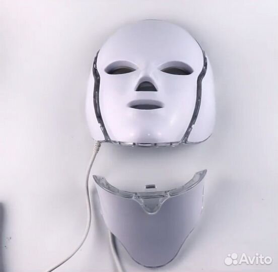 Электрическая светодиодная маска для лица