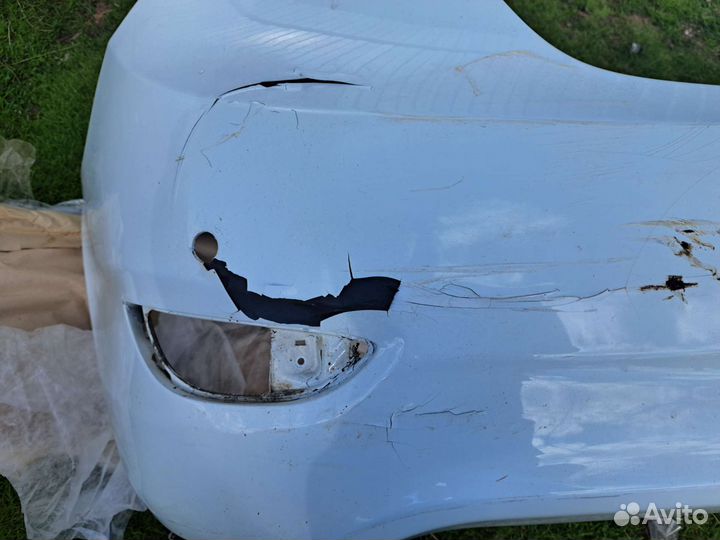 Бампер задний solaris 2014