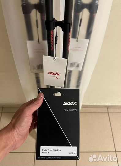 Лыжные палки swix Quantum Q1 с темляком