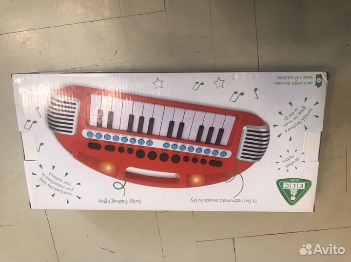 ELC Музыкальный электронный синтезатор, пианино в