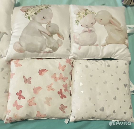 Бортики в кроватку