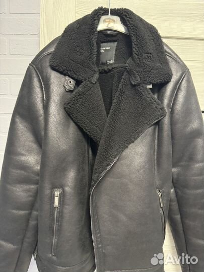 Дублёнка-авиатор 54-56