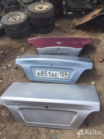 Крышка багажника нексия