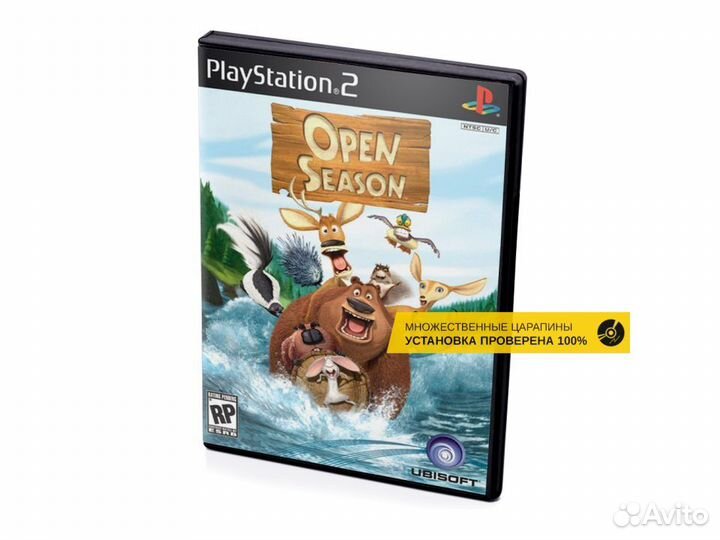 Open Season, б/у, множ.царап., английский (PS2)
