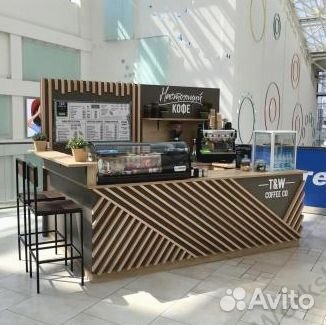Островок кофе с собой, Барная стойка кофе