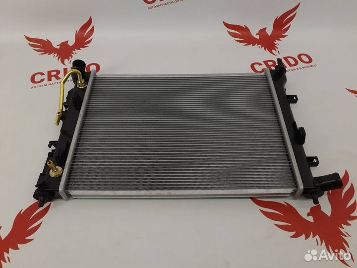 Радиатор охлаждения Kia Rio 4 Пластинчатый