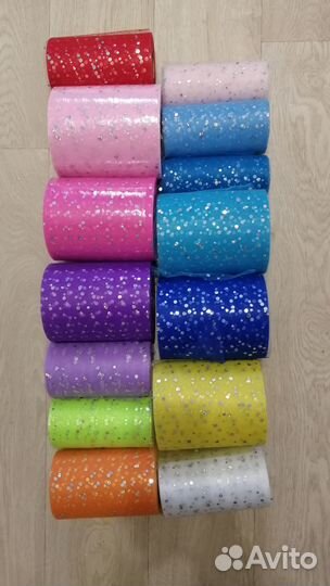 Фатин с блёстками