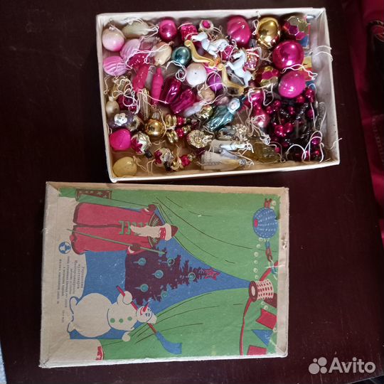 Елочные игрушки СССР