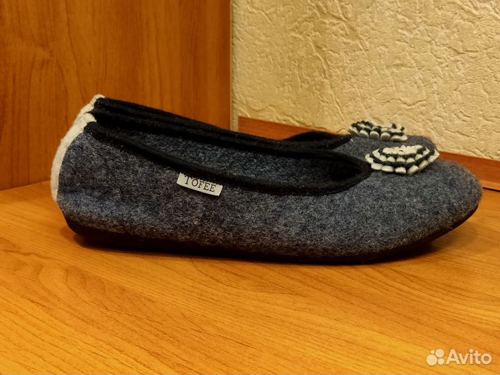 Балетки фетровые 