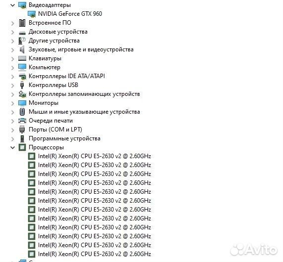 Видеокарта GTX 960 strix 4GB