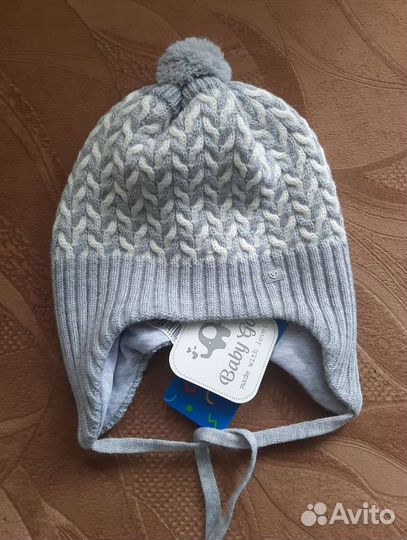 Шапки для мальчика р.44-46, 46-48 новые