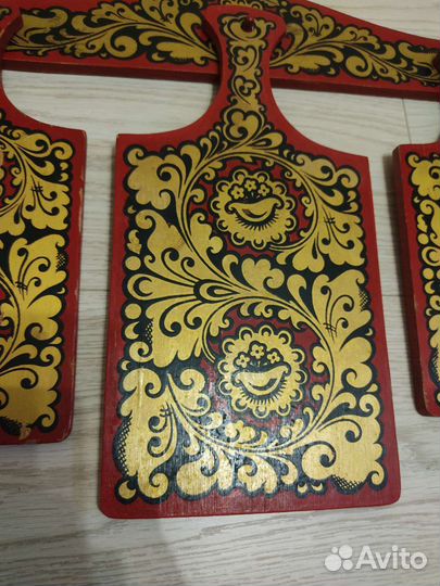 Набор разделочных досок дерево