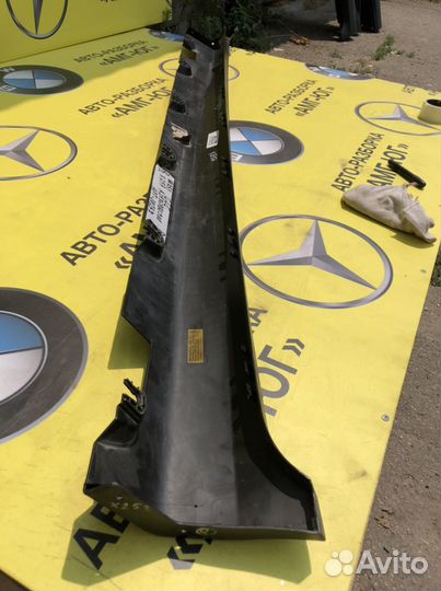 Мерседес W253 X253 GLC глц Порог правый накладка R