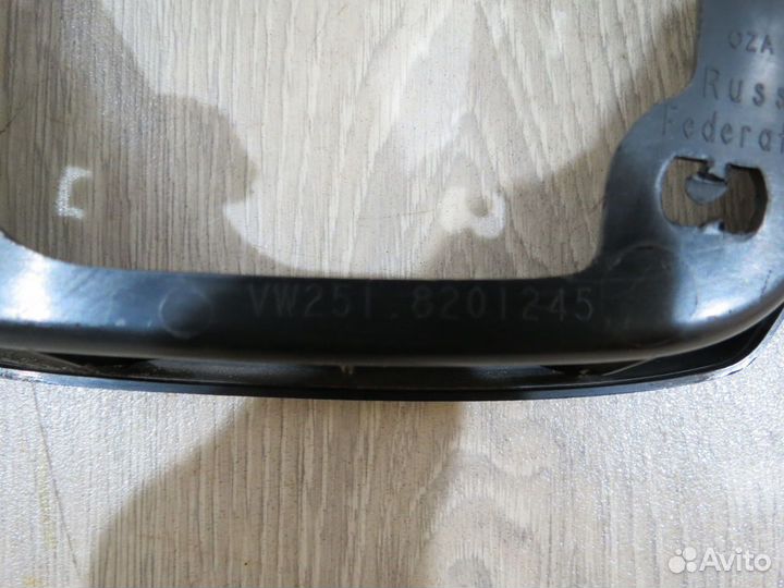 Накладка левого зеркала Volkswagen Polo