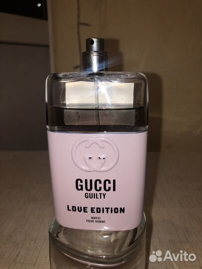 Love edition gucci guilty туалетная вода