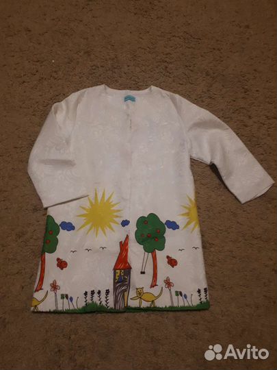 Пиджак для девочки+берет+сумочка